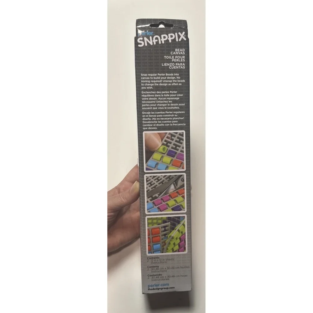 Craft Sensory Activity Snapped Bead Canvas 2 Sheets, Beads NOT‎ Included